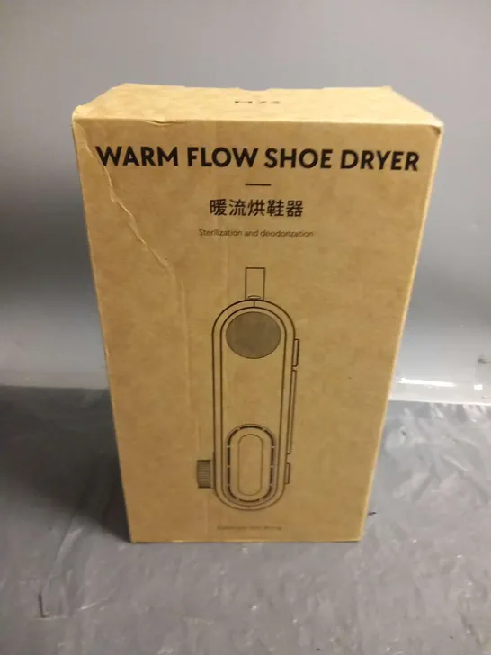 BOXED WARM FLOW SHOE DRYER 