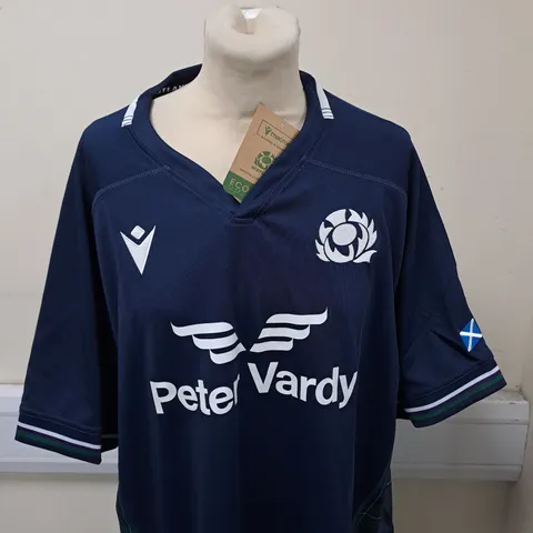 SCOTLAND RUGBY UNION HOME SHIRT SIZE 3XL