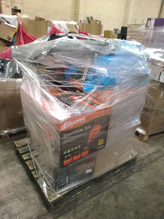 PALLET OF APPROXIMATELY 13 UNPROCESSED RAW RETURN HOUSEHOLD AND ELECTRICAL GOODS TO INCLUDE;