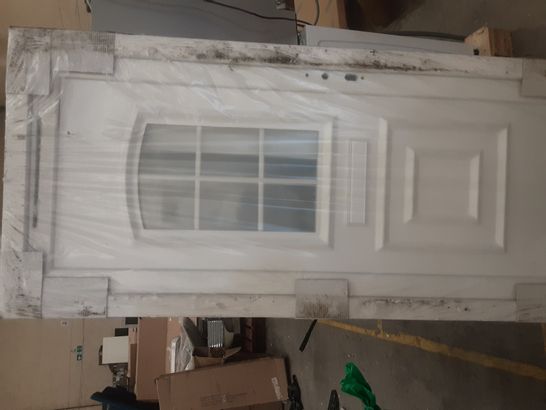 PVCU GEORGIAN GLAZED FRONT DOOR LEFT HAND OPENING 2055 X 920 X 70MM