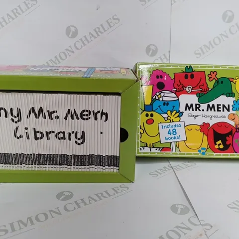 MR MEN RODGER HARDGREAVES INCLUDES 48 BOOKS