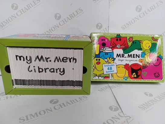 MR MEN RODGER HARDGREAVES INCLUDES 48 BOOKS