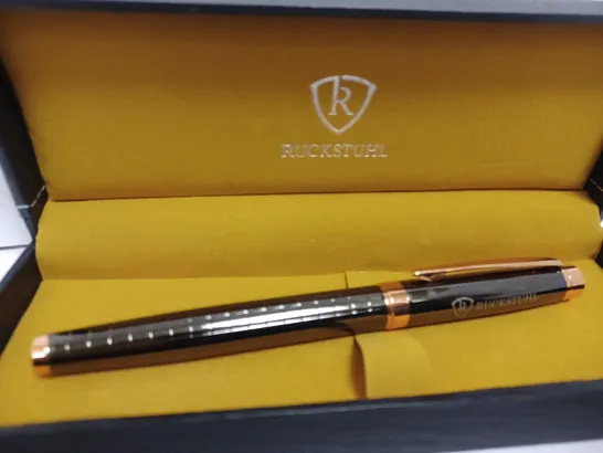 RUCKSTUHL STAINLESS STEEL LUXURY PEN WITH GIFT BOX