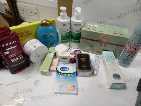 ASSORTMENT OF PREMIUM BRANDED SKINCARE AND HAIRCARE APPROX. 25 