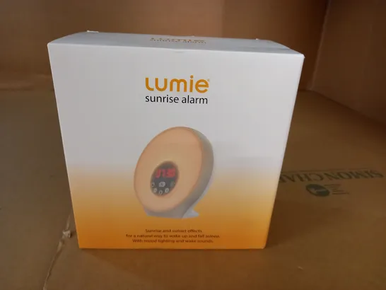 BOXED LUMIE SUNRISE ALARM 