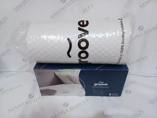 BOXED GROOVE THE ORGINAL PILLOW WHITE 