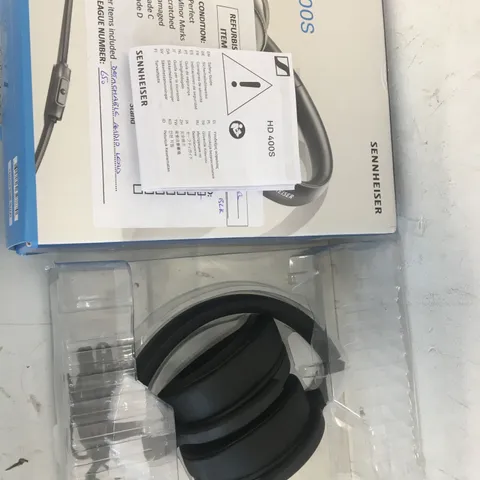 BOXED PAIR OF SENNHEISER HD 400 S HEADPHONES 