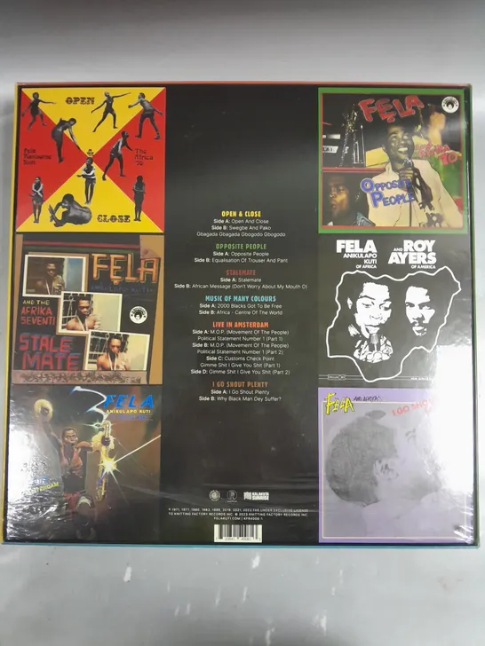 SEALED FELA BOX SET #6: CURATED BY IDRIS ELBA VINYL COLLECTION  