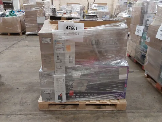PALLET OF APPROXIMATELY 23 UNPROCESSED RAW RETURN MONITORS TO INCLUDE;