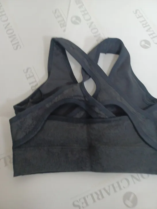 GYMSHARK TRAINING BRA IN BLACK - SIZE XS 