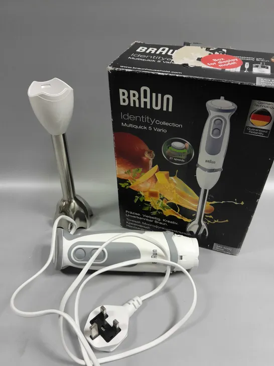 BOXED BRAUN MULTIQUICK 5 HAND BLENDER 