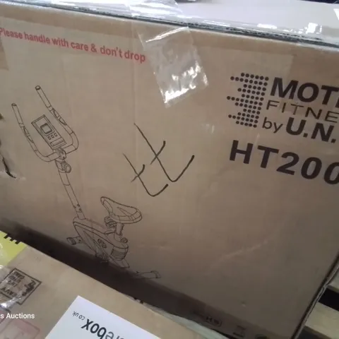 BOXED MOTIVE FITNESS BT UNO EXCERCISE BIKE HT200