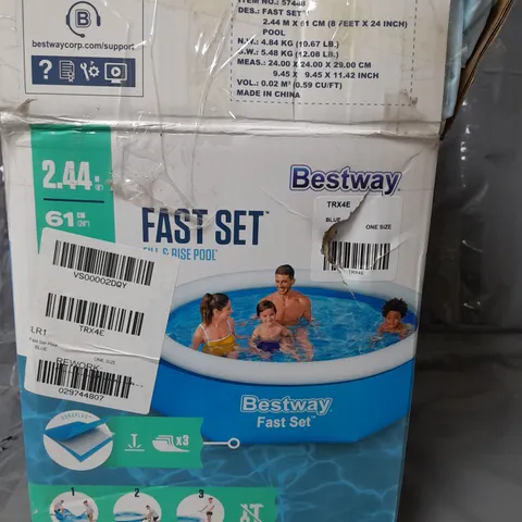 BESTWAY 8FT FAST SET POOL 