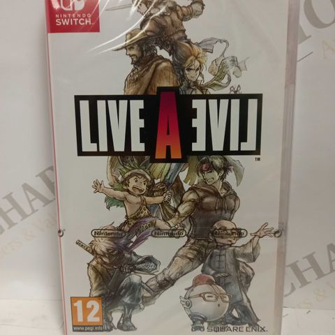SEALED LIVE A LIVE NINTENDO SWITCH GAME