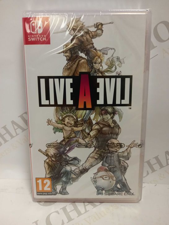 SEALED LIVE A LIVE NINTENDO SWITCH GAME