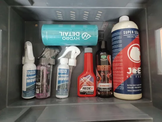 LOT OF 7 CAR DETAILING LIQUIDS / COLLECTION ONLY 