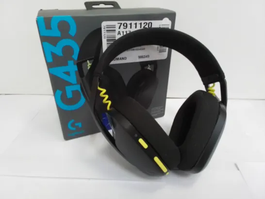 BOXED LOGITECH G435 LIGHTSPEED BLUETOOTH GAMING HEADSET