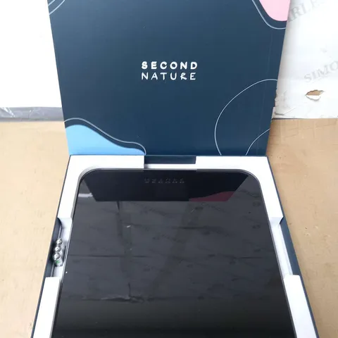 BOXED SECOND NATURE BLUETOOTH SCALES AND RECIPE BOOK