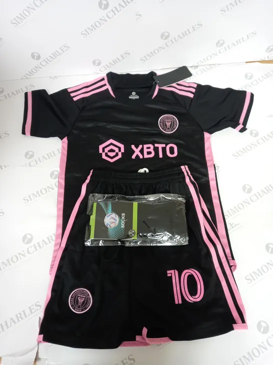 INTER MIAMI AWAY KIT WITH MESSI 10 SIZE 24