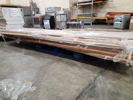 PALLET CONTAINING 6 ASSORTED 300×60CM KITCHEN WORKTOPS 