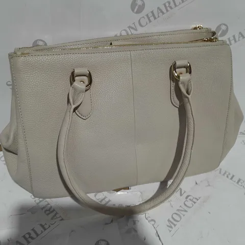 RWL CREAM LEATHER SHOULDERBAG