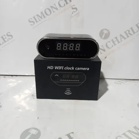BOXED HD WIFI CLOCK CAMERA