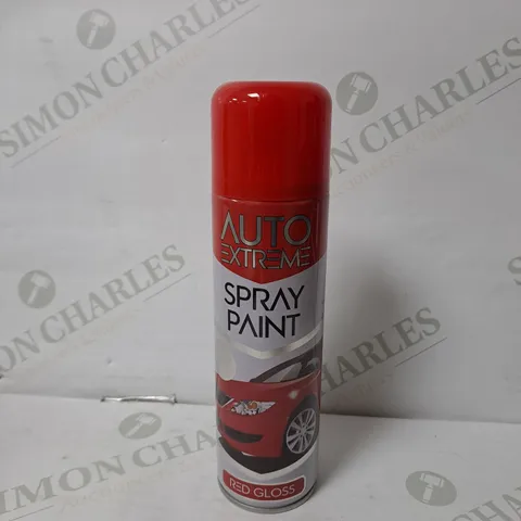 APPROXIMATELY 24 AUTO EXTREME SPRAY PAINT IN RED GLOSS 250ML 