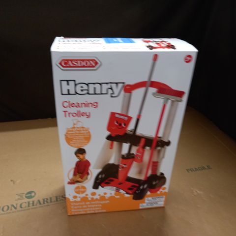 BOXED CASDON HENRY CLEANING TROLLEY