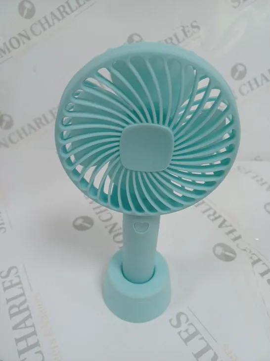 BOXED ETERNAL CLASSICS RECHARGEABLE PORTABLE FAN N20 BLUE