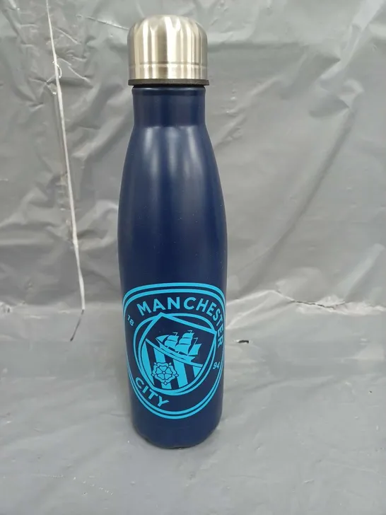 MANCHESTER CITY STAINLESS STEEL DRINKING BOTTLE