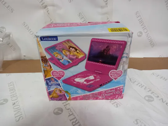 LEXIBOOK DISNEY PRINCESS PORTABLE DVD PLAYER RRP £79.99