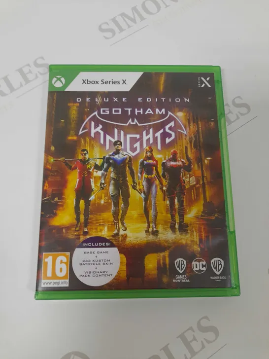 X BOX SERIES X DELUXE EDITION GOTHAM KNIGHTS