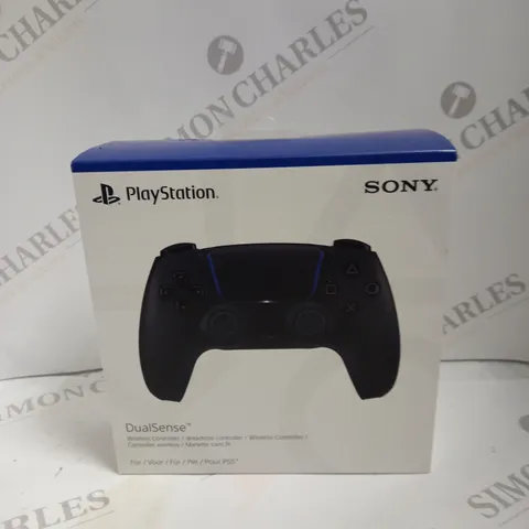 BOXED PLAYSTATION SONY DUALSENSE PS5 CONTROLLER BLACK 