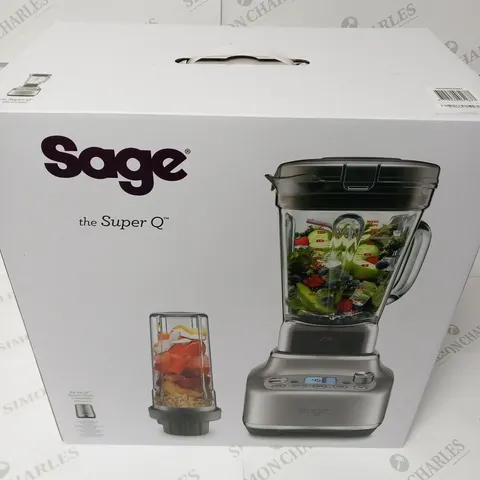 BRAND NEW BOXED SAGE THE SUPER Q 2400W BLENDER SBL920BSS2GUK1