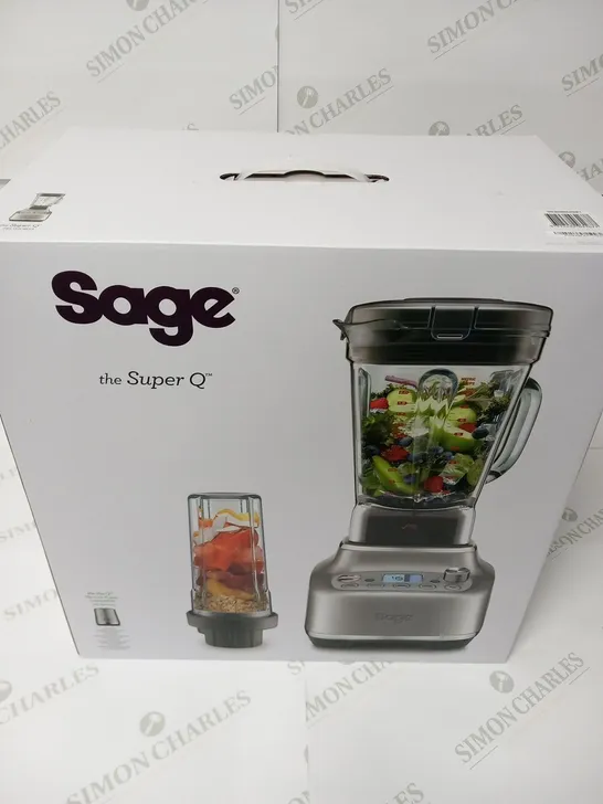 BRAND NEW BOXED SAGE THE SUPER Q 2400W BLENDER SBL920BSS2GUK1