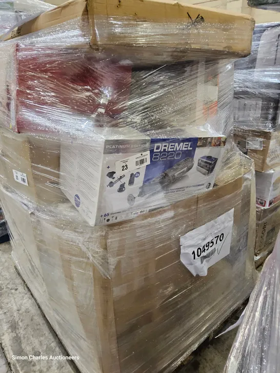 PALLET OF APPROXIMATELY 30 UNPROCESSED RAW RETURN HOUSEHOLD AND ELECTRICAL GOODS TO INCLUDE;