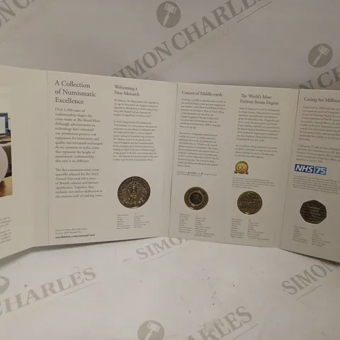 THE ROYAL MINT UNCIRCULATED COMMEMORATIVE COIN SET