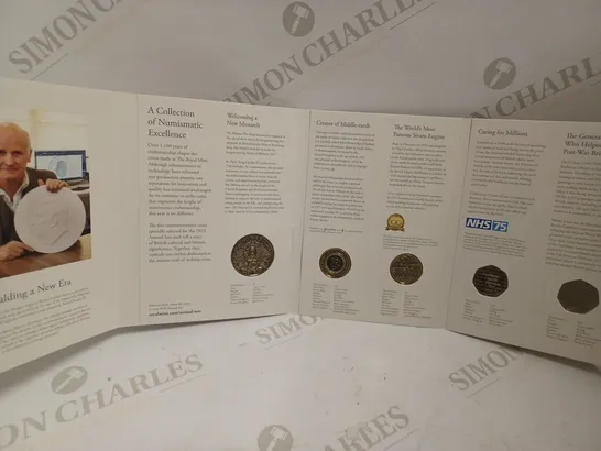 THE ROYAL MINT UNCIRCULATED COMMEMORATIVE COIN SET