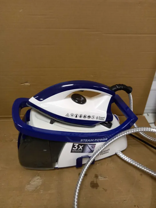 RUSSELL HOBBS STEAM GENERATOR IRON - PURPLE/WHITE