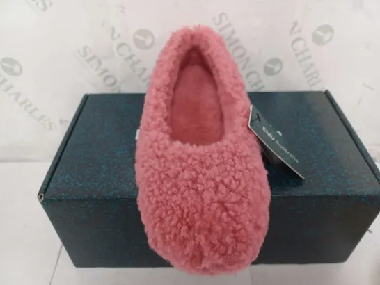 EMU MIRA TEDDY SHEEPSKIN SLIPPER - MINERAL RED COLOUR - W6/M5