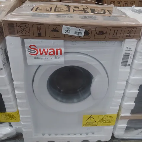 GRADE 1 SWAN WHITE 7Kg 1200 SPIN WASHING MACHINE SW15821W