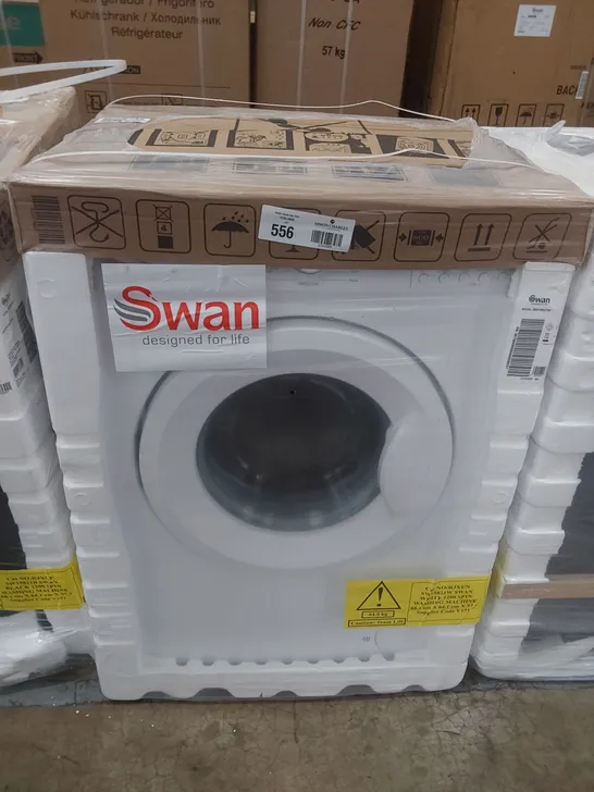 GRADE 1 SWAN WHITE 7Kg 1200 SPIN WASHING MACHINE SW15821W