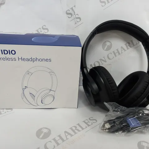 BOXED KVIDEO WIRELESS HEAPHONES IN BLACK