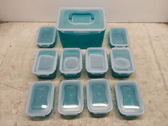 LOCK & LOCK 15 PIECE ASSORTED AIRTIGHT FOOD STORAGE CONTAINERS (1 BOX)