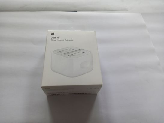 BOXED APPLE USB-C 20W POWER ADAPTER