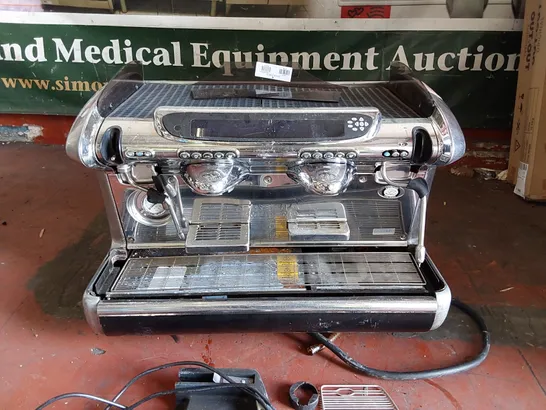 FAEMA EMBLEMA 2 GROUP ESPRESSO MACHINE