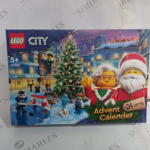BOXED LEGO CITY ADVENT CALENDER - 60381