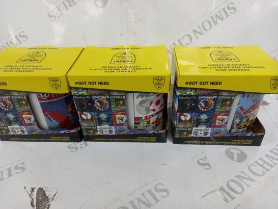 BOX OF APPROX 24 FIFA WORLD CUP MUGS