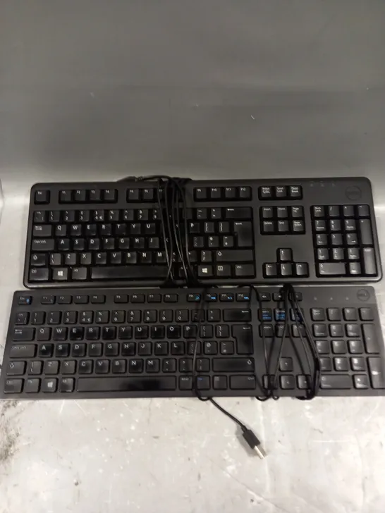 BOX OF APPROXIMATELY 15 ASSORTED DELL WIRED KEYBOARDS 