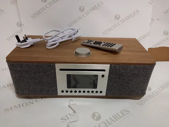 JOHN LEWIS TENOR HI-FI MUSIC SYSTEM WITH DAB/FM RADIO AND CD PLAYER